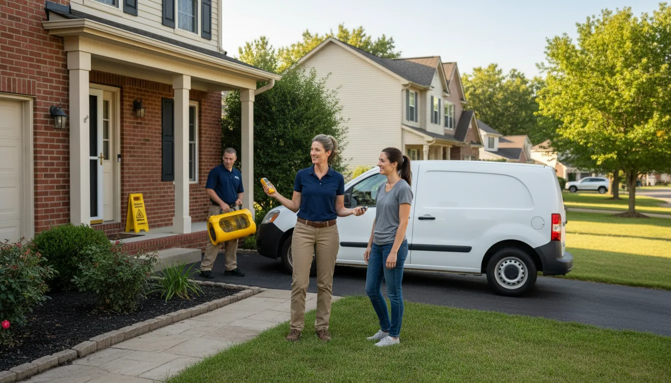 Residential water damage restoration in Greenwood, NY